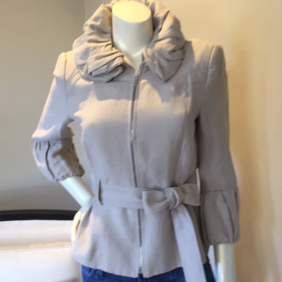 Zara Jackets & Blazers - Zara Elizabethan Collar Coat